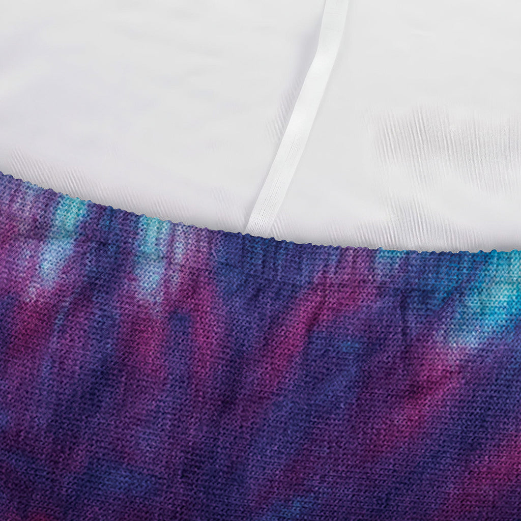 Rainbow Tie Dye Print Sofa Cover