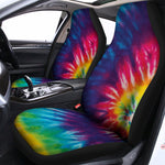 Rainbow Tie Dye Print Universal Fit Car Seat Covers