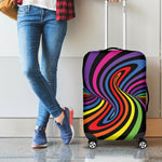 Rainbow Torus Psychedelic Print Luggage Cover