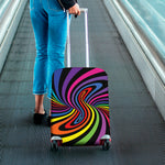 Rainbow Torus Psychedelic Print Luggage Cover