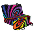 Rainbow Torus Psychedelic Print Pet Car Back Seat Cover