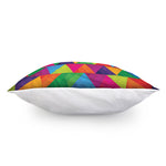 Rainbow Triangles Pattern Print Pillow Cover