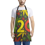 Rasta 420 Print Apron