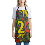 Rasta 420 Print Apron