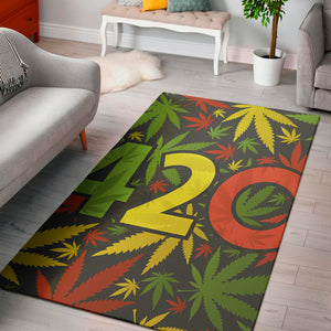 Rasta 420 Print Area Rug