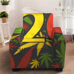 Rasta 420 Print Armchair Slipcover