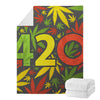Rasta 420 Print Blanket