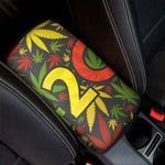 Rasta 420 Print Car Center Console Cover