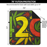 Rasta 420 Print Futon Protector