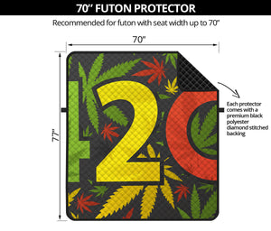 Rasta 420 Print Futon Protector