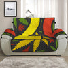 Rasta 420 Print Half Sofa Protector