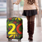 Rasta 420 Print Luggage Cover
