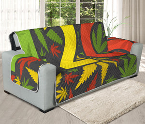 Rasta 420 Print Oversized Sofa Protector