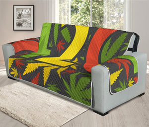 Rasta 420 Print Oversized Sofa Protector