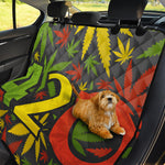 Rasta 420 Print Pet Car Back Seat Cover
