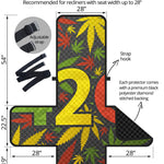 Rasta 420 Print Recliner Protector