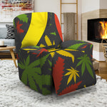 Rasta 420 Print Recliner Slipcover