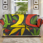 Rasta 420 Print Sofa Protector