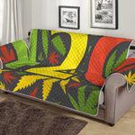 Rasta 420 Print Sofa Protector