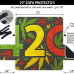 Rasta 420 Print Sofa Protector