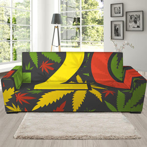 Rasta 420 Print Sofa Slipcover