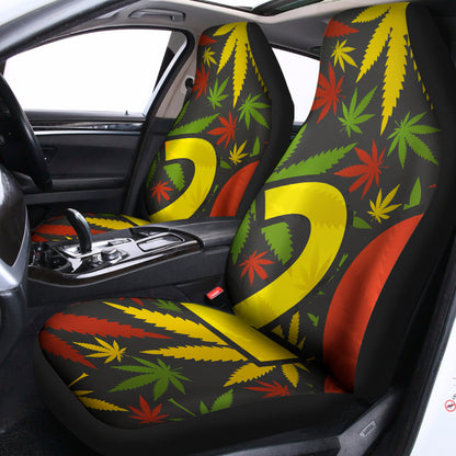 Rasta 420 Print Universal Fit Car Seat Covers