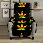 Rasta Flag Pattern Print Armchair Protector