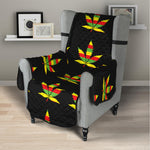 Rasta Flag Pattern Print Armchair Protector