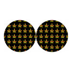 Rasta Flag Pattern Print Car Coasters