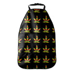 Rasta Flag Pattern Print Car Seat Organizers