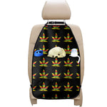 Rasta Flag Pattern Print Car Seat Organizers