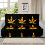 Rasta Flag Pattern Print Futon Protector