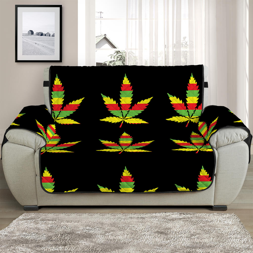 Rasta Flag Pattern Print Half Sofa Protector