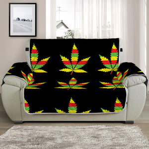 Rasta Flag Pattern Print Half Sofa Protector