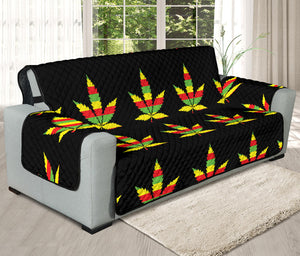 Rasta Flag Pattern Print Oversized Sofa Protector