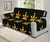 Rasta Flag Pattern Print Oversized Sofa Protector