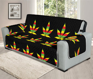 Rasta Flag Pattern Print Oversized Sofa Protector