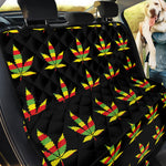 Rasta Flag Pattern Print Pet Car Back Seat Cover