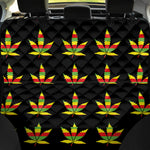 Rasta Flag Pattern Print Pet Car Back Seat Cover