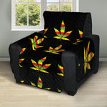 Rasta Flag Pattern Print Recliner Protector