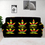 Rasta Flag Pattern Print Sofa Cover