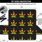 Rasta Flag Pattern Print Sofa Protector