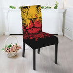 Rasta Lion Print Dining Chair Slipcover