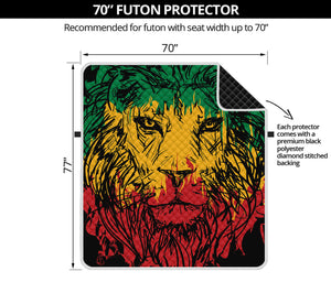 Rasta Lion Print Futon Protector