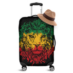 Rasta Lion Print Luggage Cover