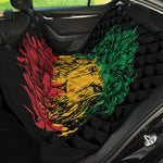 Rasta Lion Print Pet Car Back Seat Cover