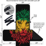 Rasta Lion Print Recliner Protector