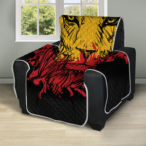 Rasta Lion Print Recliner Protector