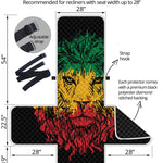 Rasta Lion Print Recliner Protector