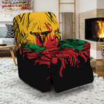 Rasta Lion Print Recliner Slipcover